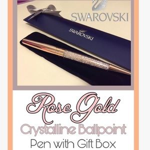Swarovski Crystalline Ballpoint Pen in Rose Gold